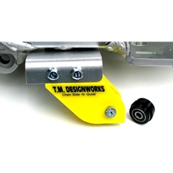 ATV Rear Chain Guide & Alloy Mounting Bracket.