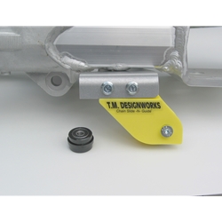 ATV Rear Chain Guide & Alloy Mounting Bracket.