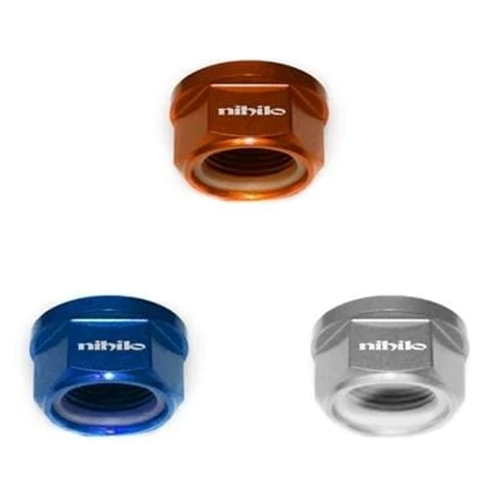 NIHILO CONCEPTS -  Ny-Lock Axle Nut 20mm.<br>PN# NH-SLN20