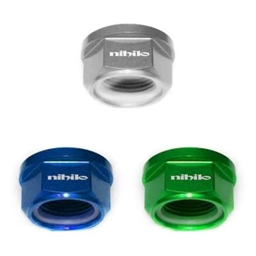 NIHILO CONCEPTS -  Ny-Lock Axle Nut 22mm.<br>PN# NH-SLN22