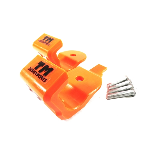 FORK ARMOR Lower Fork Lug Protection. <br>(KTM) Now fits with select front rotor guards!<br>PN # DEFG-KH08